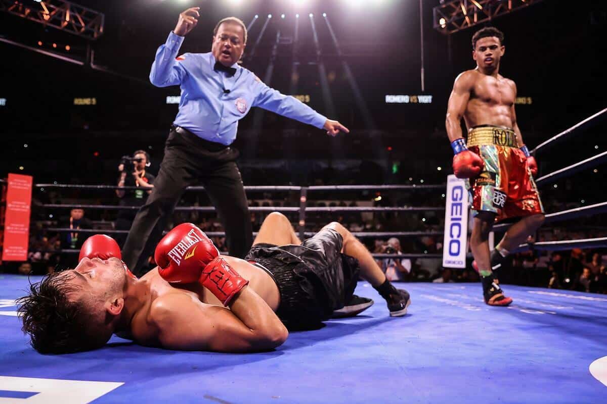 Rolly Romero continues to impress with another knockout victory