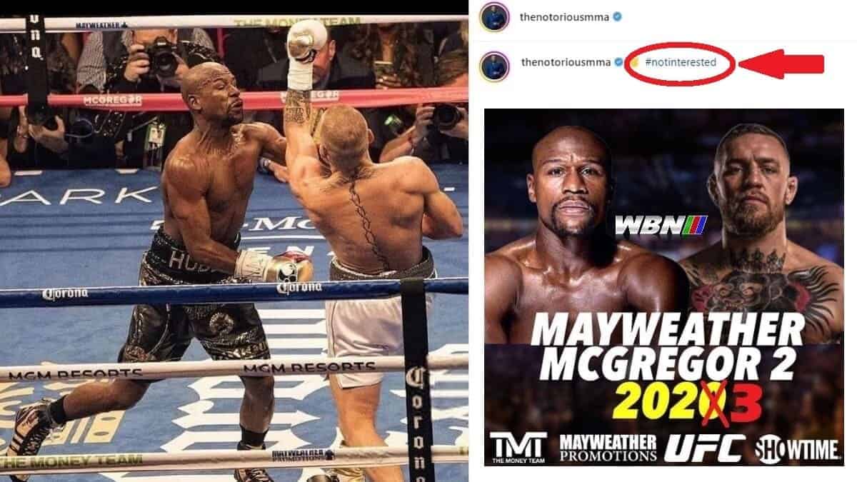 Floyd Mayweather Won T Be Fighting Conor Mcgregor In 2023