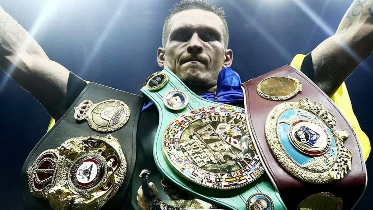 Oleksandr Usyk undisputed heavyweight champion