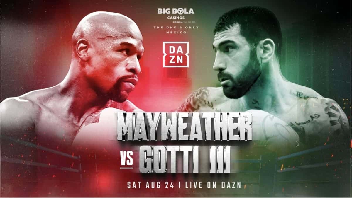 Floyd Mayweather vs Gotti new poster