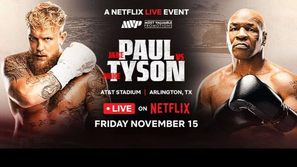 Jake Paul vs Mike Tyson Nov 15
