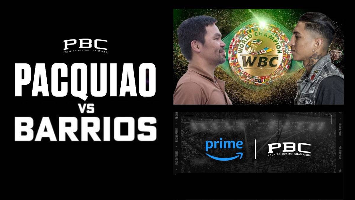 Manny Pacquiao vs Barrios PBC